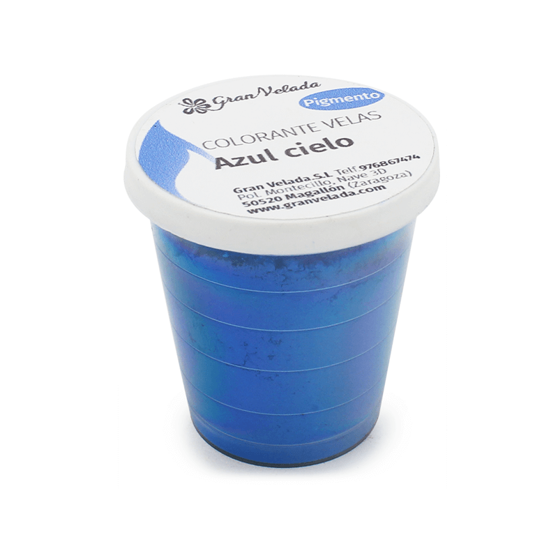 Corante para fazer velas pigmento azul ceu Corante para fazer velas pigmento azul ceu