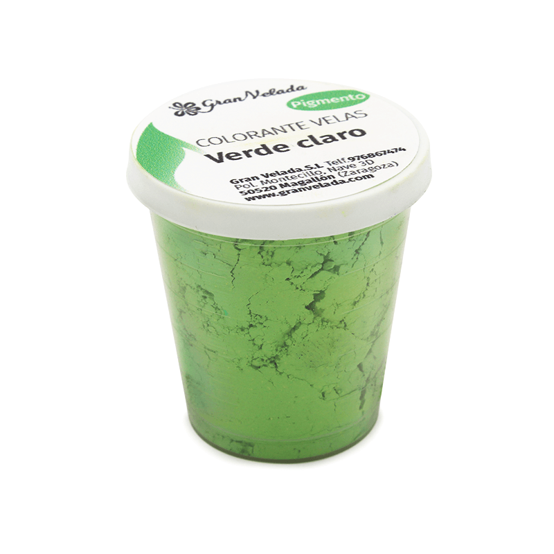 Corante para velas, Pigmento Verde Claro Corante para velas, Pigmento Verde Claro
