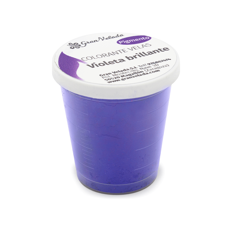 Corante para velas, Pigmento Violeta Brilhante Corante para velas, Pigmento Violeta Brilhante