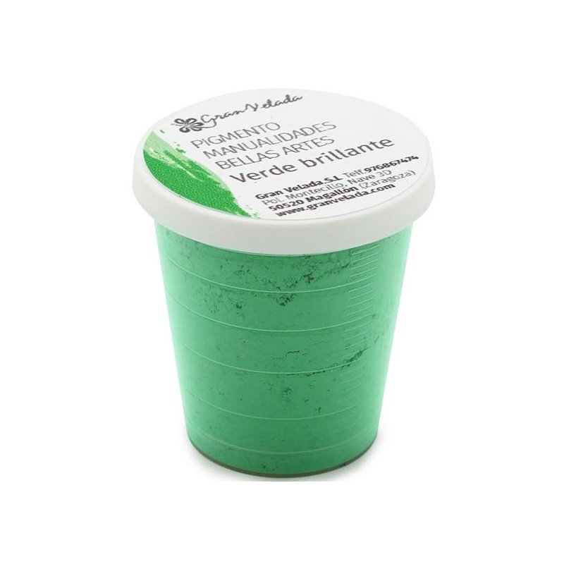 Pigmento para manualidades verde brillante Pigmento para manualidades verde brillante