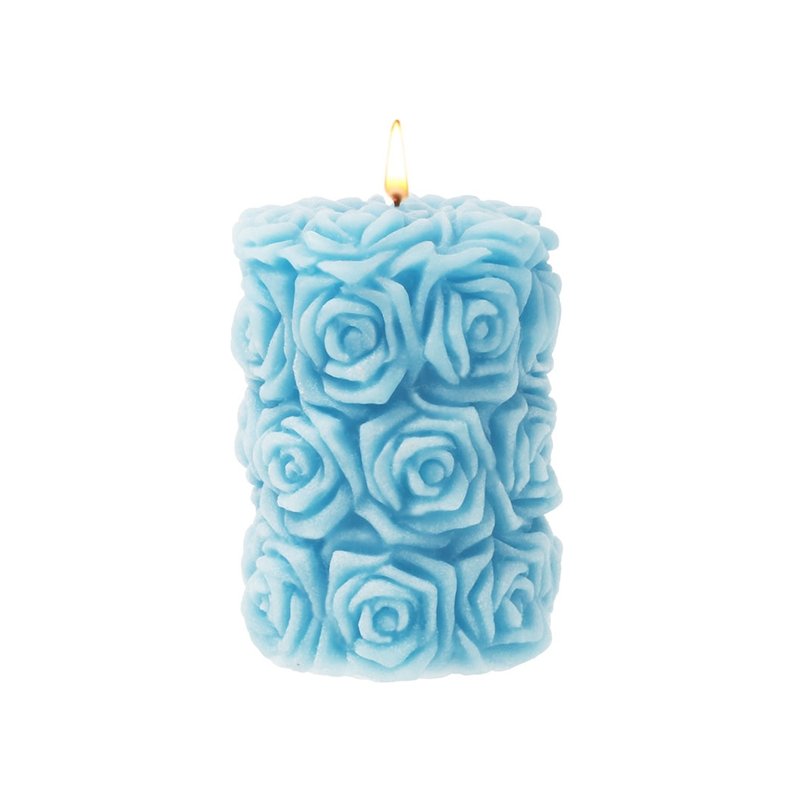 Molde para hacer velas cilíndrico Mil Rositas Molde para hacer velas cilíndrico Mil Rositas
