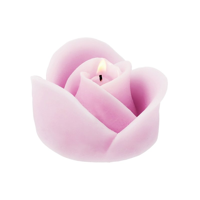 Molde velas rosa romantica Molde velas rosa romantica