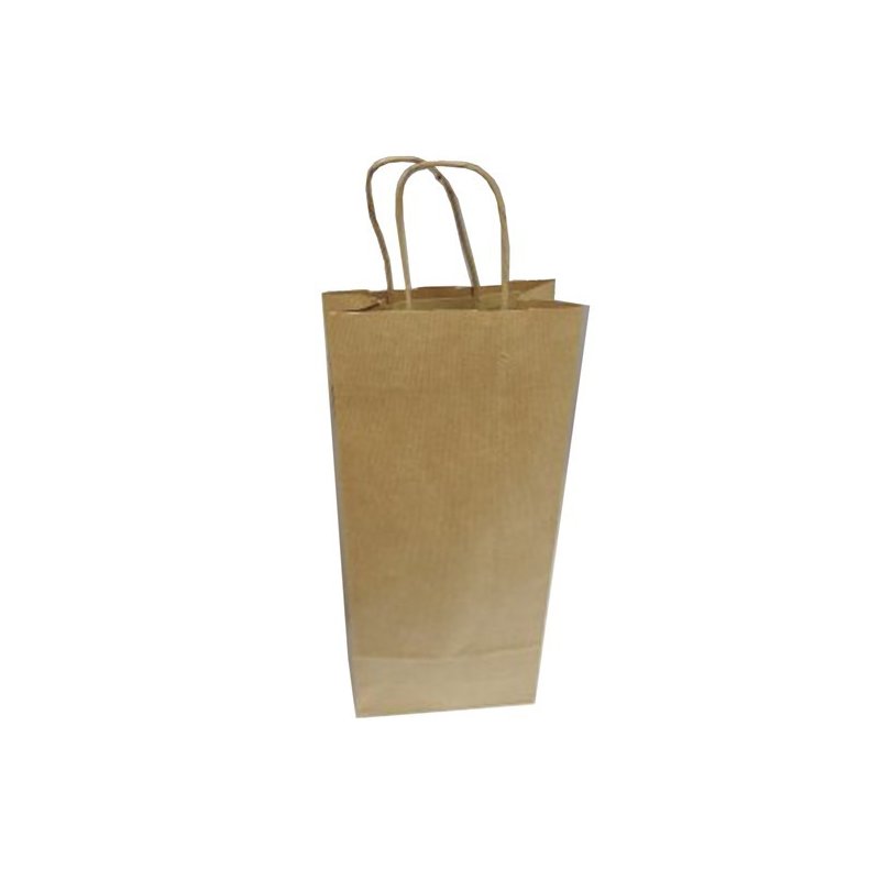 Bolsa para botella de Vino 3/4 Natural Bolsa para botella de Vino 3/4 Natural