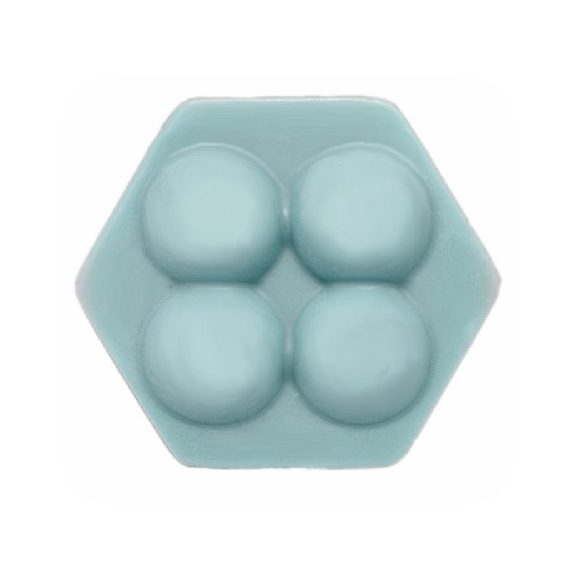 Molde para fazer sabonete hexagonal com bolinhas Molde para fazer sabonete hexagonal com bolinhas