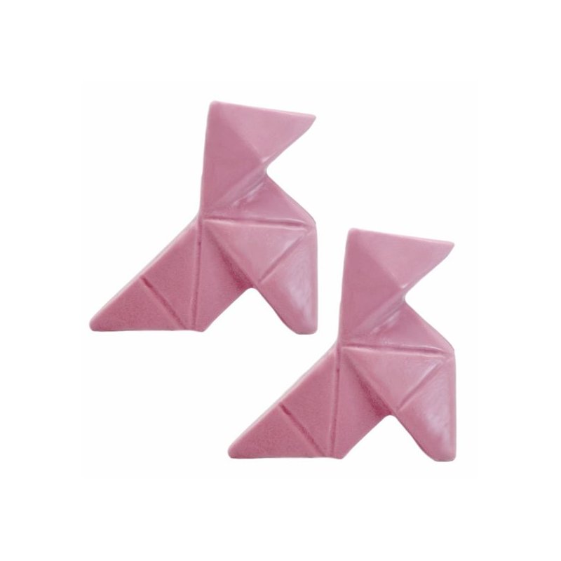Molde 2 Pajaritas de Papel 3D Molde 2 Pajaritas de Papel 3D