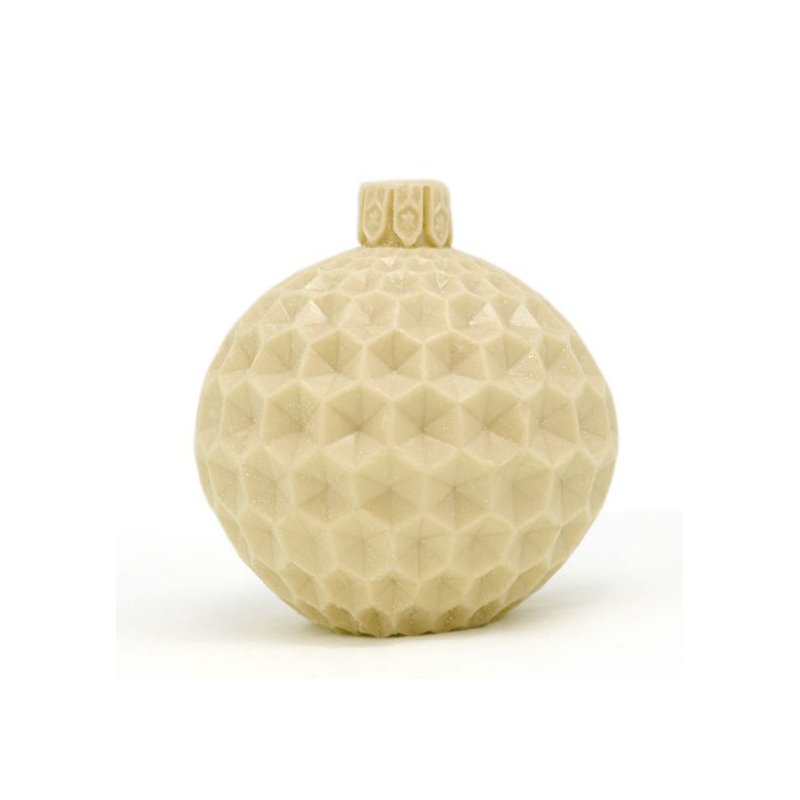 Molde para velas, Bola Natalina Textura Favo Molde para velas, Bola Natalina Textura Favo