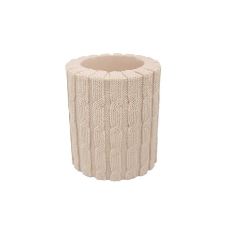 Molde de silicona para velas, Lana Trenzada. Molde de silicona para velas, Lana Trenzada.