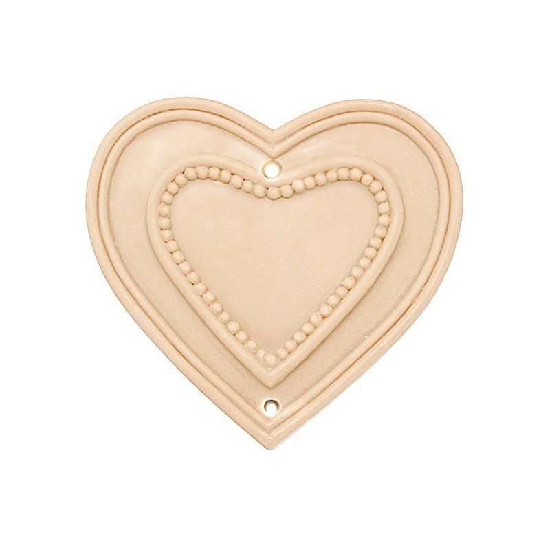 Molde figuras perfumadas escayola Corazon con Puntitos Molde figuras perfumadas escayola Corazon con Puntitos