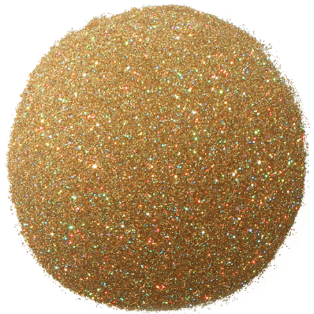 Purpurina holographic cor d'ouro