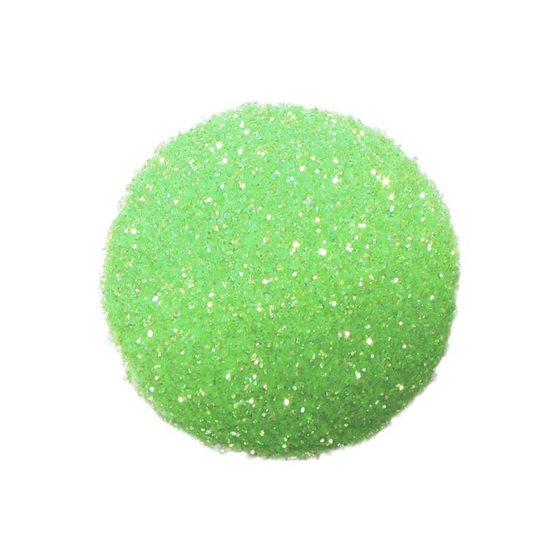 Purpurina fluorescente verde maça rainbow Purpurina fluorescente verde maça rainbow