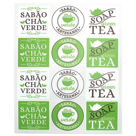 Fazer sabão de chá verde