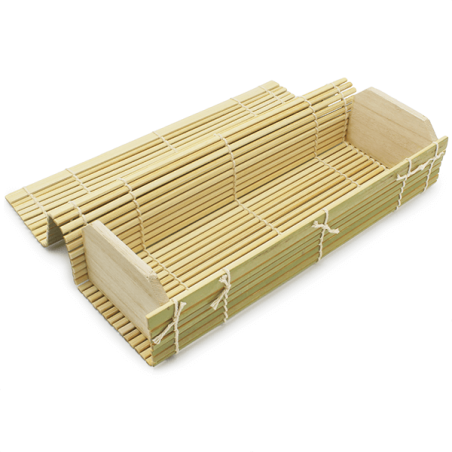 caixa de bambu