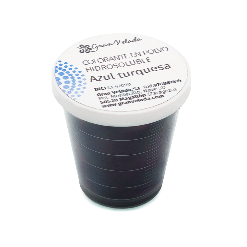 Corante po hidrossoluvel azul turquesa Corante po hidrossoluvel azul turquesa