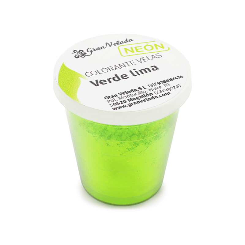 Corante velas neon pigmento verde lima Corante velas neon pigmento verde lima