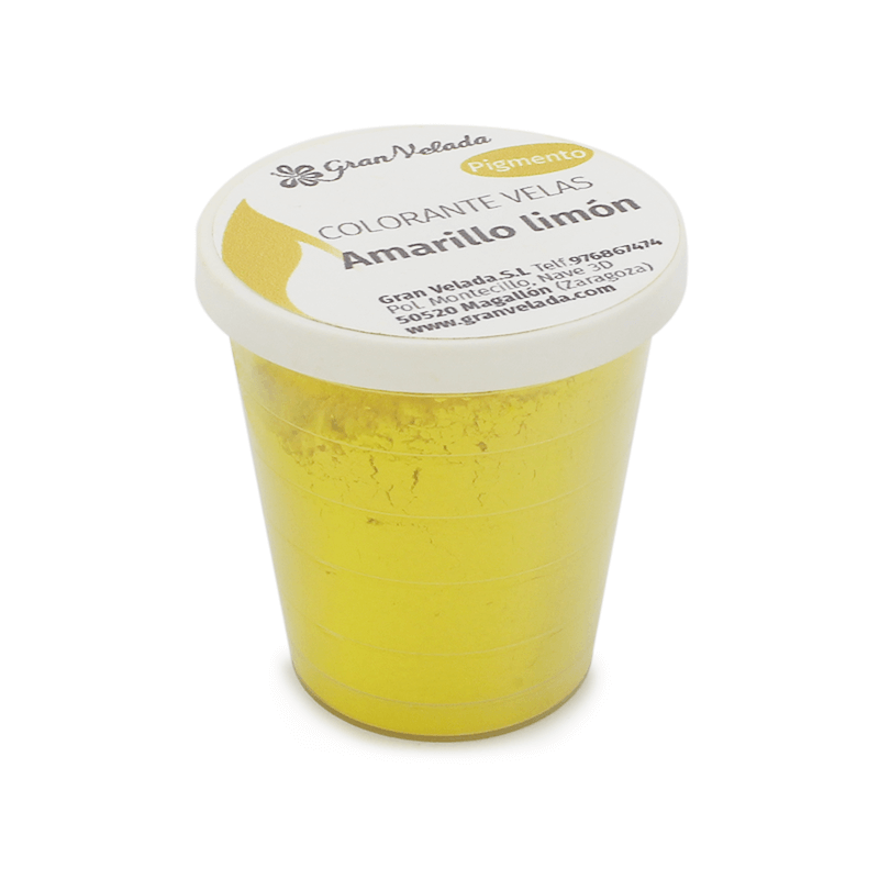 Colorante velas amarillo limon pigmento Colorante velas amarillo limon pigmento