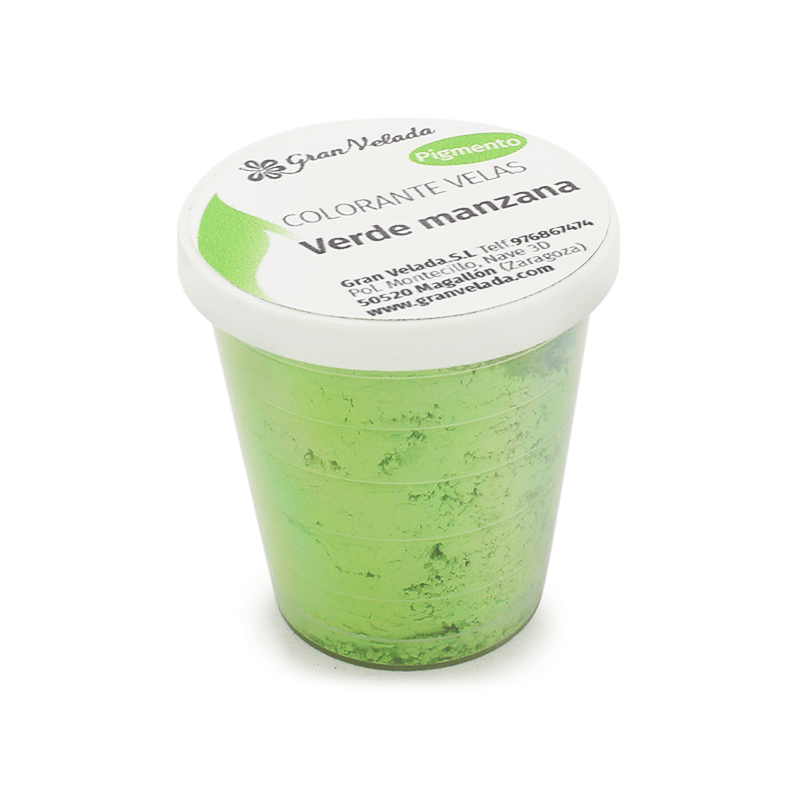 Colorante velas verde manzana pigmento Colorante velas verde manzana pigmento
