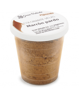 Colorante velas pigmento pardo