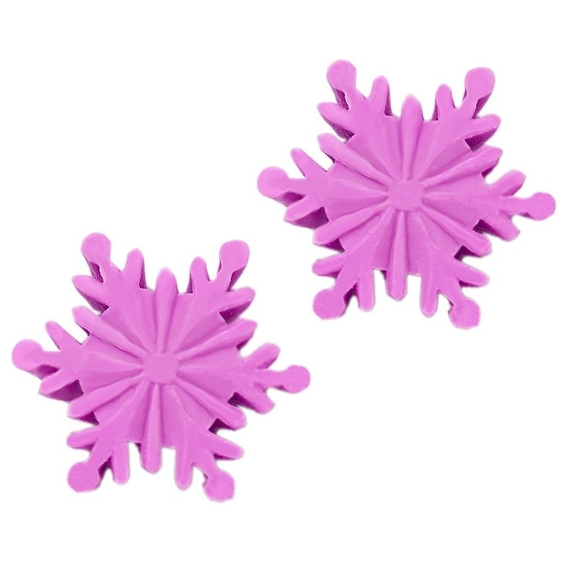 Molde velas navidad estrella de hielo Molde velas navidad estrella de hielo