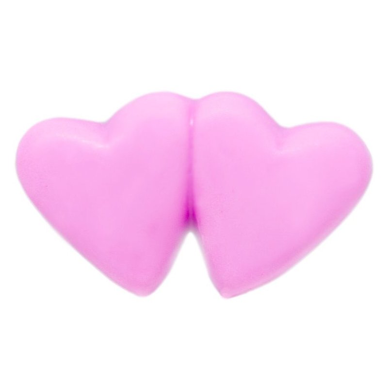 Molde parar hacer jabones corazones unidos Molde parar hacer jabones corazones unidos