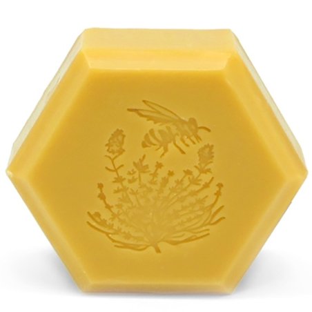 Molde sabonete mel de abelhas hexagonal