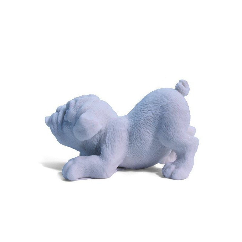 Molde jabon cachorrito jugando Molde jabon cachorrito jugando
