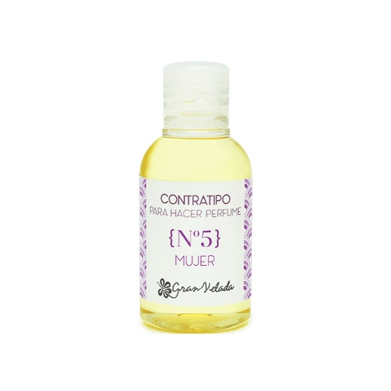Contratipo feminino Nº5. Equivalência Contratipo feminino Nº5. Equivalência