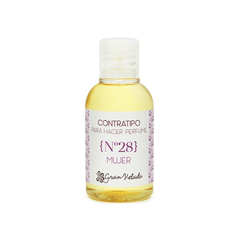 Contratipo 28 de mulher para elaborar perfume Contratipo 28 de mulher para elaborar perfume