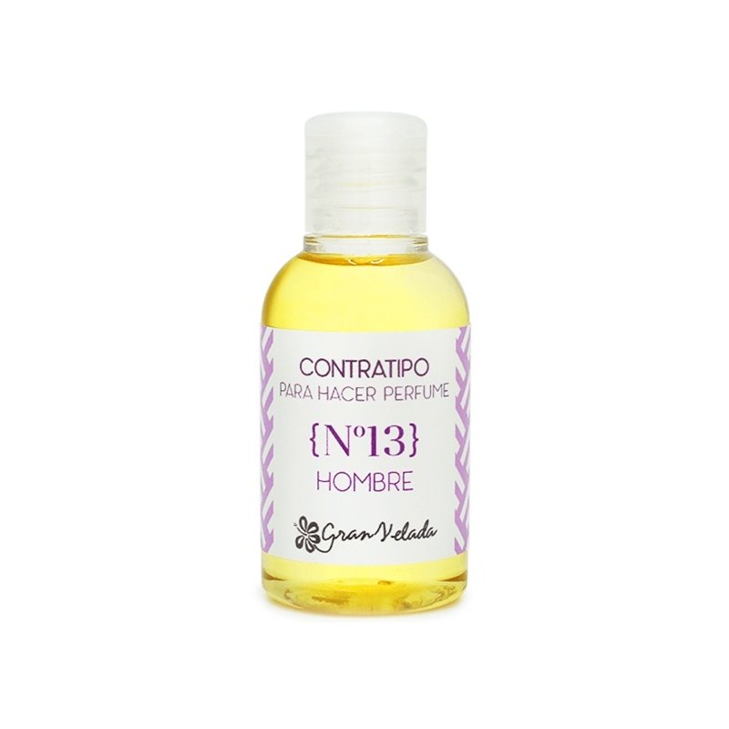 Contratipo de Homem nº13 para fazer perfumes. Contratipo de Homem nº13 para fazer perfumes.