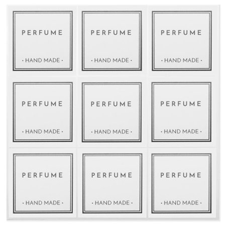 Etiquetas para perfume caseiro