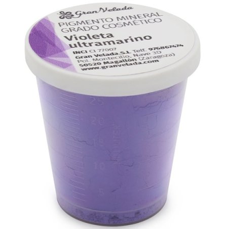 Pigmento Mineral, Violeta Ultramarino. Cosmético.
