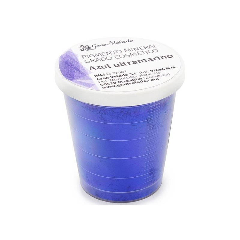 Pigmento Mineral, Azul Ultramarino, Cosmético.