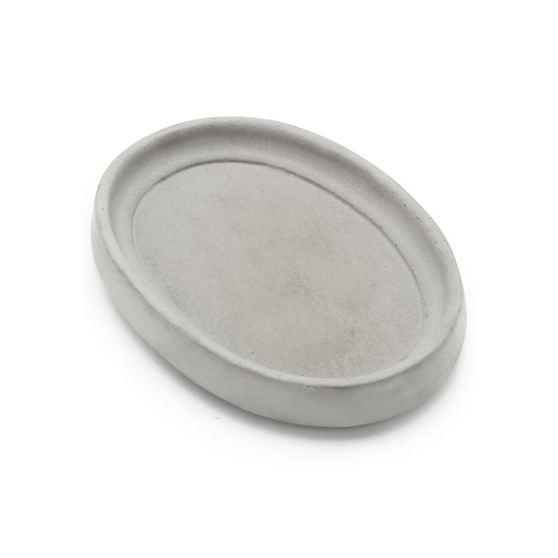 Saboneteira de cimento oval vintage Saboneteira de cimento oval vintage