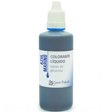 Colorante azul marino para glicerina
