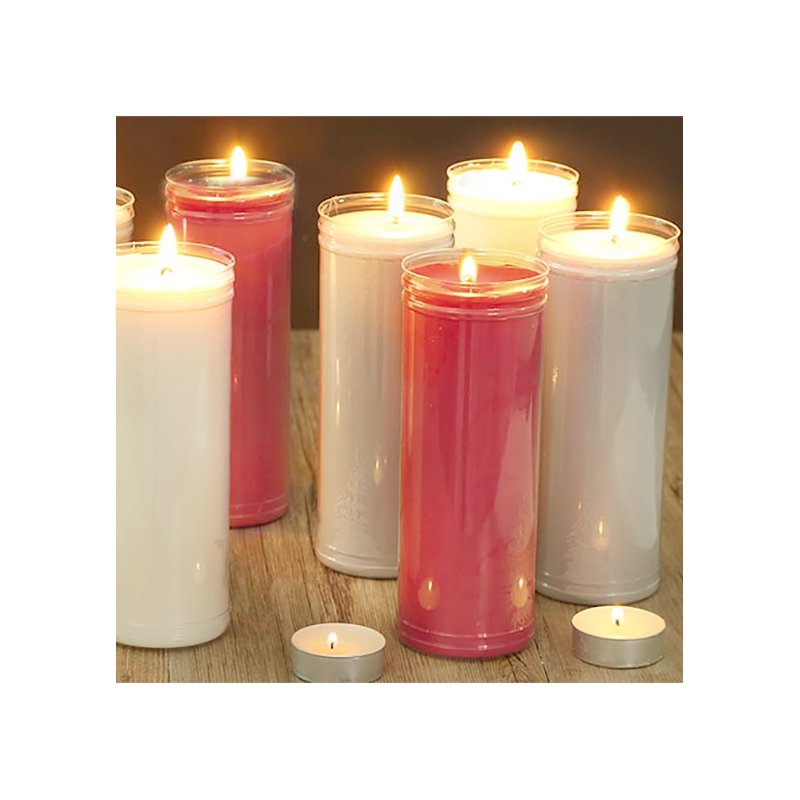 Envase para velas liturgicas