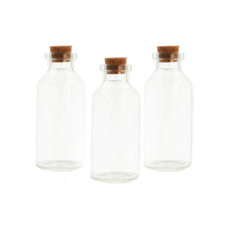 Garrafa 30 ml com cortiça Garrafa 30 ml com cortiça