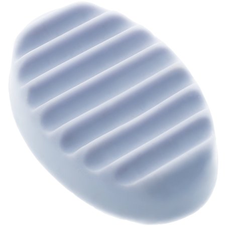 Molde silicone listrado oval