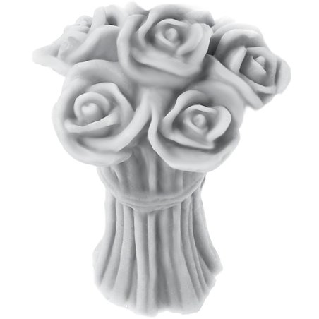 Molde bouquet de rosas