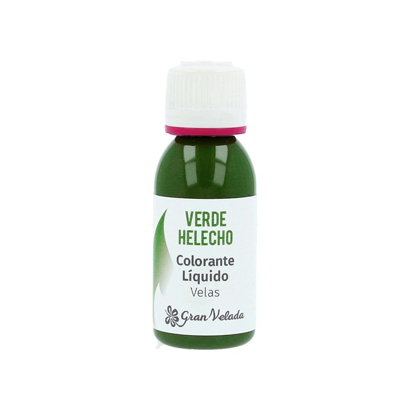 Colorante liquido velas verde helecho Colorante liquido velas verde helecho