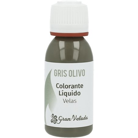 Colorante liquido velas gris olivo