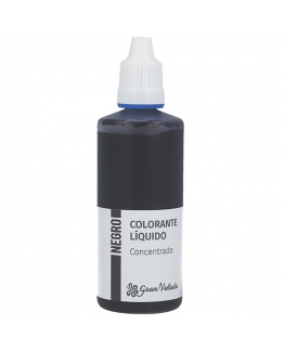 Colorante concentrado liquido negro