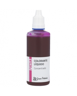 Colorante concentrado liquido fucsia