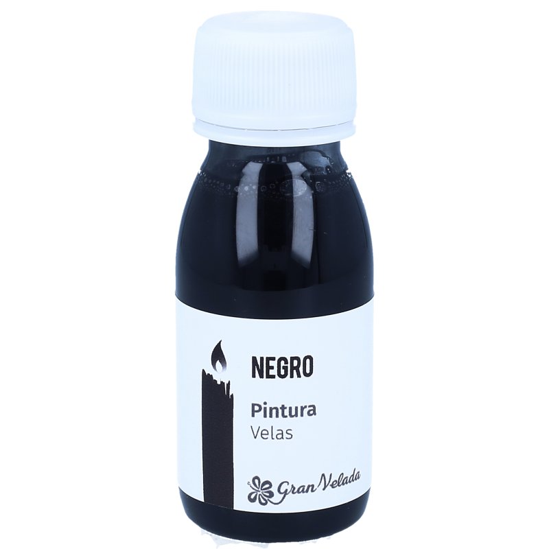 Pintura negra para velas Pintura negra para velas