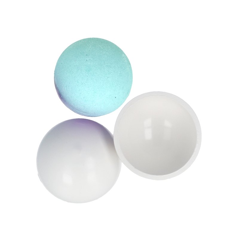 Molde bomba de baño pvc esfera 7,5cm Molde bomba de baño pvc esfera 7,5cm