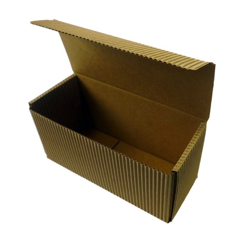 Cajita rectangular de carton ondulado Cajita rectangular de carton ondulado