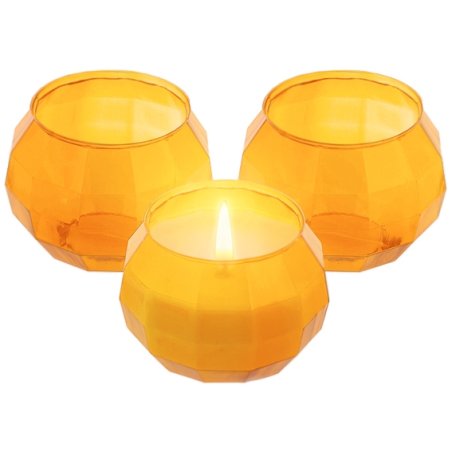 Envase velas naranja