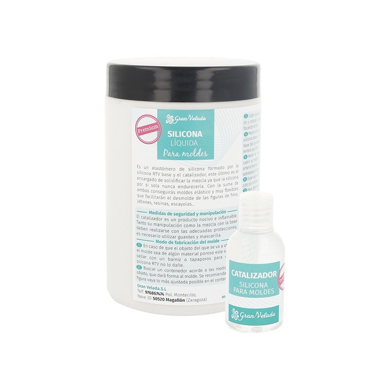 Silicona blanca liquida para moldes premium Silicona blanca liquida para moldes premium