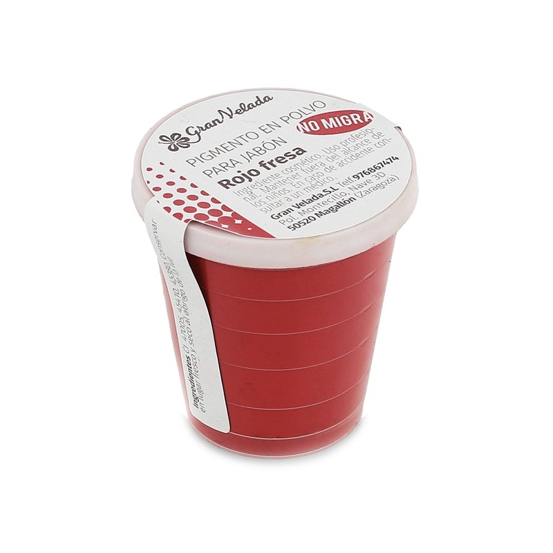 Pigmento em po sabao vermelho morango Pigmento em po sabao vermelho morango