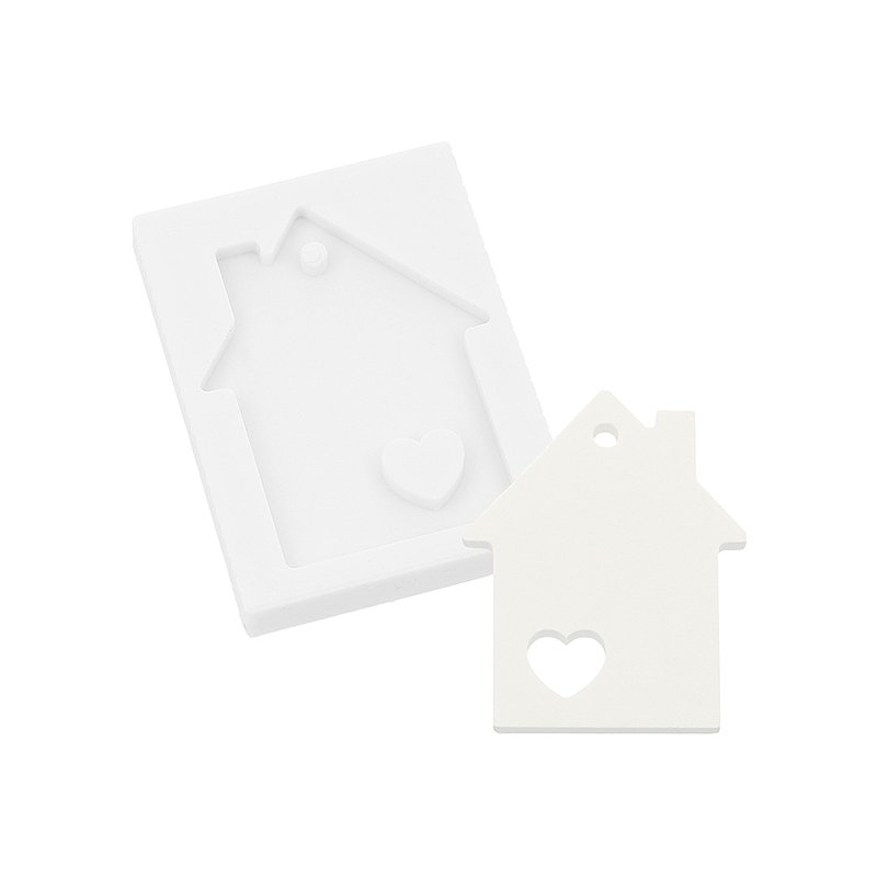 Molde casita figura para colgar Molde casita figura para colgar