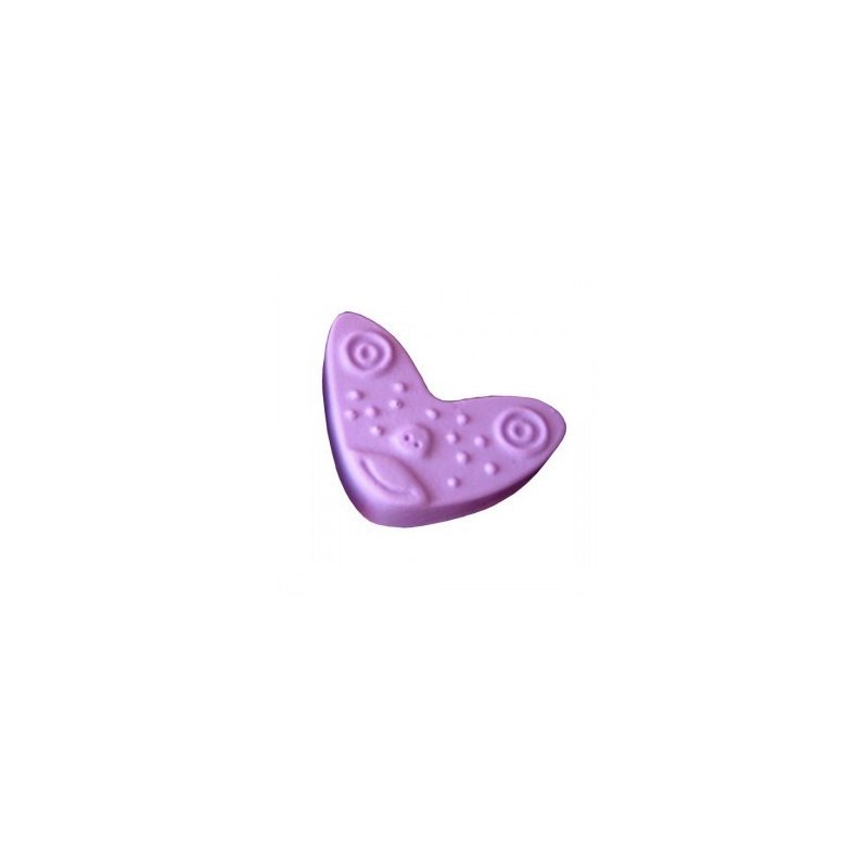 Molde Silicone Artesanal Cara de Coração Molde Silicone Artesanal Cara de Coração