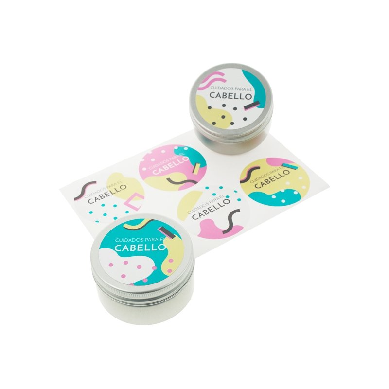 Pegatinas cuidado para el cabello Pegatinas cuidado para el cabello